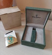 GUY GOSARD Vintage Watch Box Scatola per orologio + Garanzia Warranty