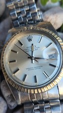 Orologio automatico uomo Rolex Datejust 1603 quadrante pie-pan vintage 1977