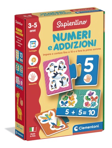 Clementoni sapientino numeri - clementoni,
