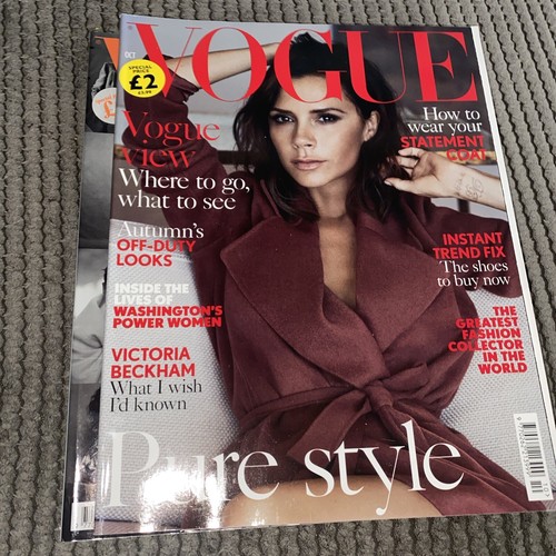 British vogue october - vogue, 2016