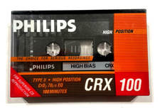 PHILIPS CRX 100 audiocassetta