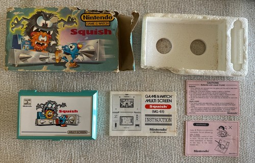 Nintendo game watch squish - nintendo, &
