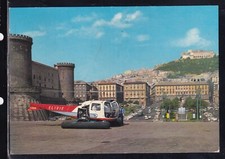 Cartolina Napoli Piazza Municipio dall'Eliporto Q1408