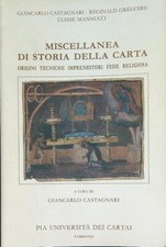 MISCELLANEA DI STORIA DELLA