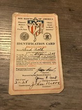 Carta d'identità boy scout