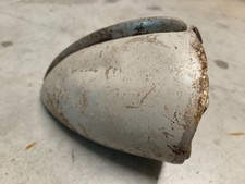 CORPO FARO ANTERIORE PIAGGIO VESPA FARO BASSO DELL'EPOCA ALLUMINIO CON CRESTA