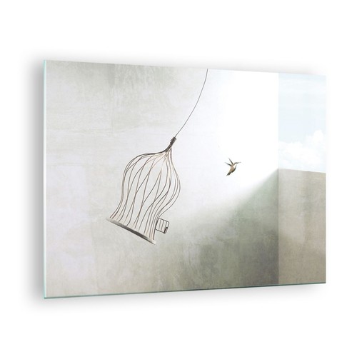Quadro vetro 70x50cm - quadro, su