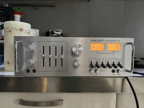 Scott a436 amplificatore - scott,