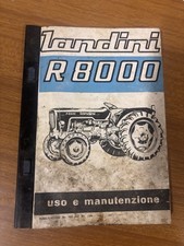 libretto uso e manutenzione Trattore Landini 