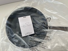 Padella Alessi EDO: alta a manico lungo in 100% alluminio riciclato 24 cm Nuova