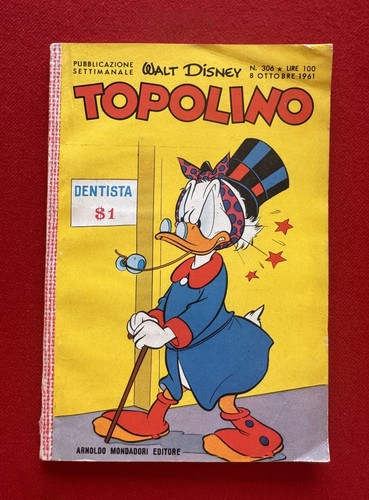 Topolino 306 prima edizione - topolino,