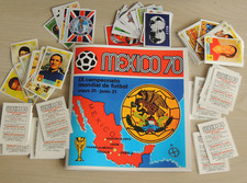 ALBUM CALCIATORI MEXICO 70 CON TUTTE LE FIGURINE DA ATTACCARE,COPIA