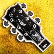 ADESIVO GIBSON KISS ACE FREHLEY LES PAUL FOLLEMENTE RARO EDIZIONE LIMITATA SPEDIZIONE GRATUITA