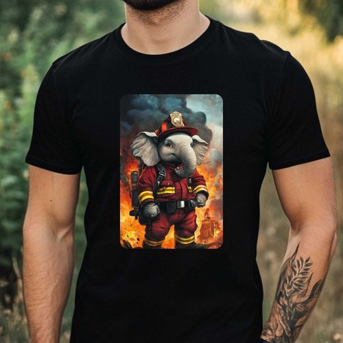 Shirt uomo elefante come - uomo,