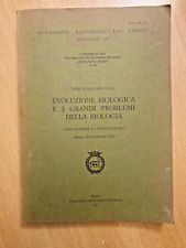 EVOLUZIONE BIOLOGICA E I GRANDI PROBLEMI DELLA BIOLOGIA - XXIII SEMINARIO - 1997