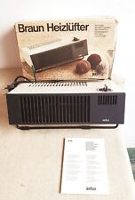 Stufetta Vintage Braun Termoventilatore Anni 80 Design Ludwig Littmann Konvektor
