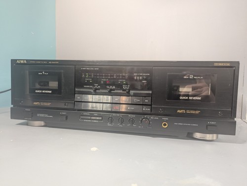 Aiwa wx777 stereo cassette - aiwa,
