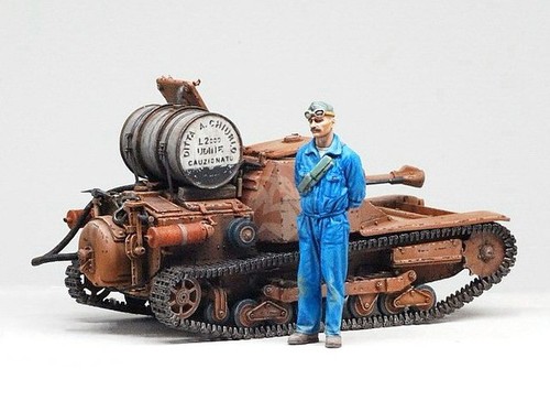 Modellino victoria carro - modellino, 1/35