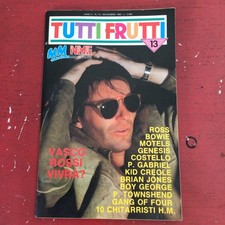 Vasco Rossi,Bowie,Tutti Frutti,n13,annoII,Novembre 1983,Best Condition,TF8