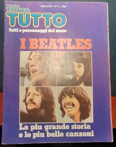 Beatles poster del 1977 - beatles,