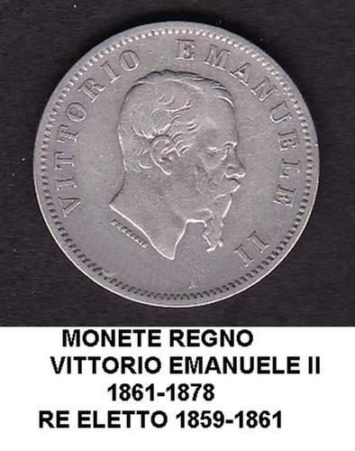 Monete regno italia - monete, d'italia