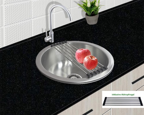 Lavello 42x42x20 piccolo - , tondo