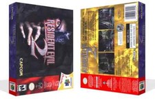 Resident Evil 2 N64 Game Case