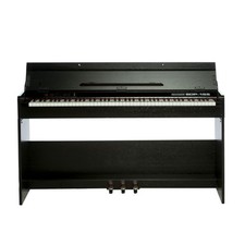 KeymaXX SDP-155 Pianoforte digitale per principianti 88 tasti, pedali e supporto per pianoforte