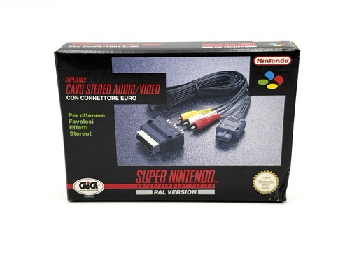 Super nintendo snes - nintendo, cavo
