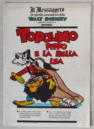 Walt disney messaggero - disney, il