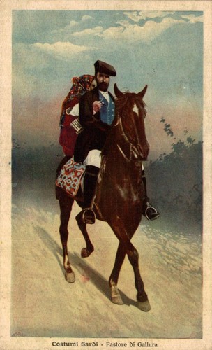 Sassari costumi sardi pastore