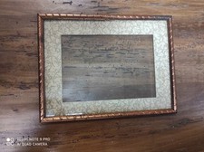 VECCHIA CORNICE IN OTTONE