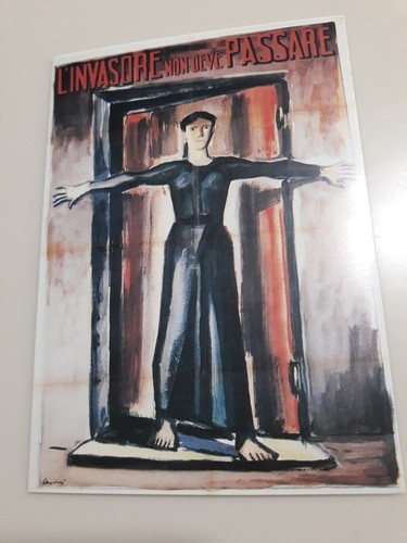 Cartolina manifesto rsi - manifesto,