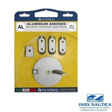 KIT ANODI YAMAHA 40-60 HP 4T IN ALLUMINIO FUORIBORDO BARCA GOMMONE