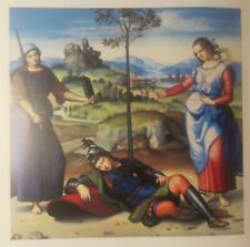 RAFFAELLO  - QUATTRO POSTER A COLORI ESTRATTI DA VOLUME DA COLLEZIONE