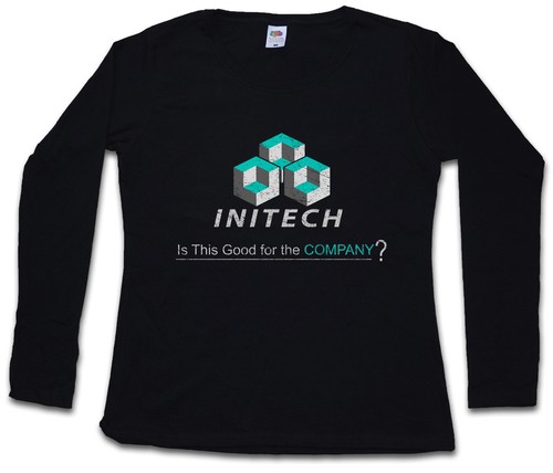Initech shirt donna manica - t-shirt,