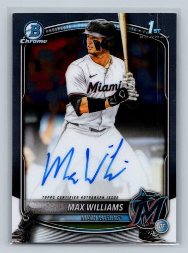 Max williams 2025 bowman cromo - max,