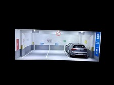 Diorama 1:18 garage modellino