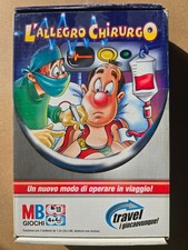 L’ALLEGRO CHIRURGO - GIOCO PORTATILE PER BAMBINI -HASBRO - MB GIOCHI