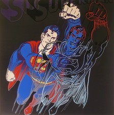 ANDY WARHOL - "Superman" -
