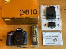 Nikon D810 Nearly Mint (1,925