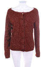 TWINSET SIMONA BARBIERI cardigan cardigan glitter L rosso bordeaux