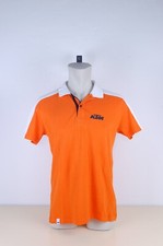 Polo Maglietta T shirt KTM Ready to race Powerwear taglia S arancione moto gare 