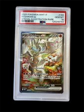Carta pokemon Reshiram EX 166/086 PSA 10 Set Fuoco bianco Italiano