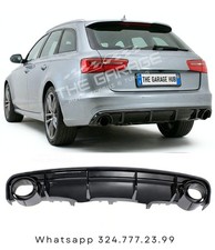 DIFFUSORE RS6 LOOK + TERMINALI