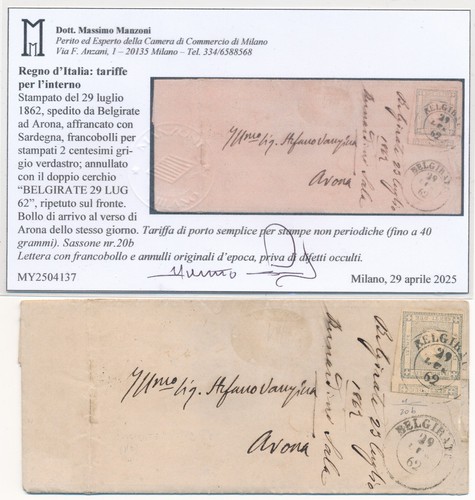 1862 sardegna grigio verdastro - 1862,