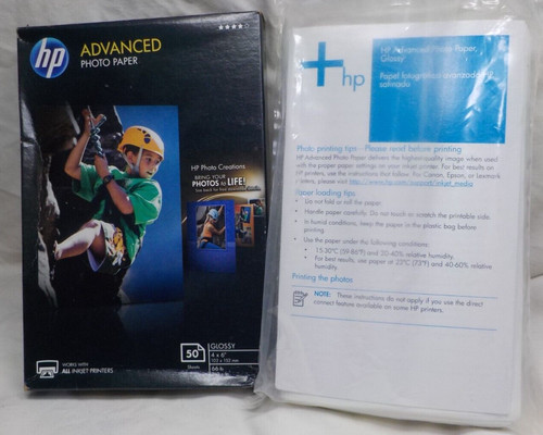 Carta fotografica advanced - carta, hp