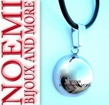 NOEMI GIOIELLI COLLANA ACCIAIO MEZZA SFERA  UOMO DONNA CAUCCIU CO370