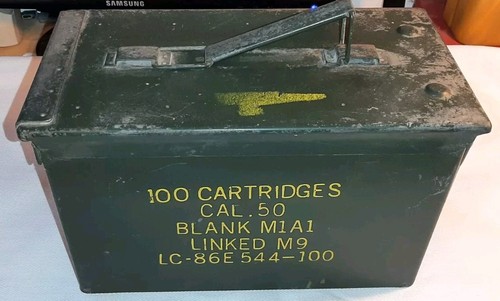 Scatola munizioni militare
