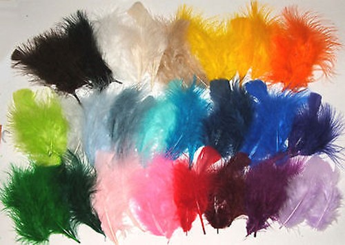 Piume marabou fluffy 1 2 - marabou,